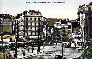 Alger - Champ de Maoeuvres - Rue Sadi-Carnot